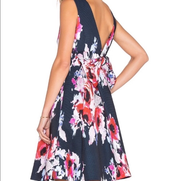Kate Spade Hazy Floral Bow Back Dress NEW - Picture 2 of 7
